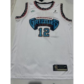 Camiseta Ja Morant #12 Memphis Grizzlies Blanco