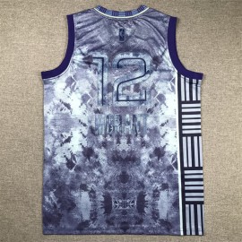 Camiseta Ja Morant #12 Memphis Grizzlies Edición Seleccionada Azul Camiseta Ja Morant #12 Memphis Grizzlies Edición Seleccionada Azul