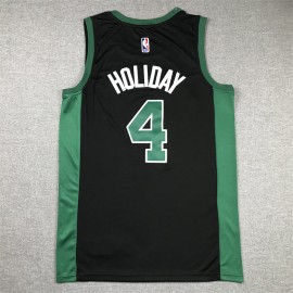 Camiseta Jrue Holiday #4 Boston Celtics Negro Camiseta Jrue Holiday #4 Boston Celtics Negro