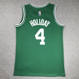 Camiseta Jrue Holiday #4 Boston Celtics Verde Camiseta Jrue Holiday #4 Boston Celtics Verde