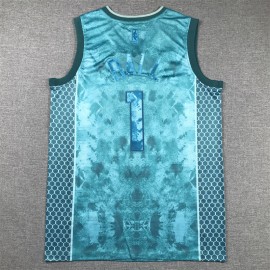 Camiseta LaMelo Ball #1 Charlotte Hornets Edición Seleccionada Turquesa Camiseta LaMelo Ball #1 Charlotte Hornets Edición Seleccionada Turquesa