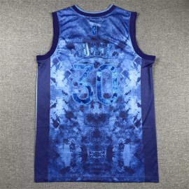 Camiseta Stephen Curry #30 Golden State Warriors Edición Seleccionada Azul Camiseta Stephen Curry #30 Golden State Warriors Edición Seleccionada Azul