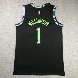 Camiseta Zion Williamson #1 New Orleans Pelicans 2024 City Edition Negro Camiseta Zion Williamson #1 New Orleans Pelicans 2024 City Edition Negro
