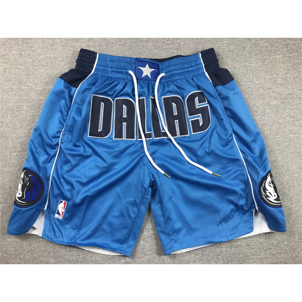 Pantalón Corto De Bolsillo Dallas Mavericks Azul Pantalón Corto De Bolsillo Dallas Mavericks Azul