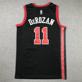 Camiseta DeMar DeRozan #11 Chicago Bulls 2024 Negro City Edition Camiseta DeMar DeRozan #11 Chicago Bulls 2024 Negro City Edition