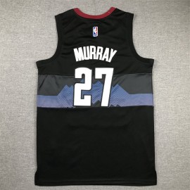 Camiseta Jamal Murray #27 Denver Nuggets 2024 City Edition Negro Camiseta Jamal Murray #27 Denver Nuggets 2024 City Edition Negro