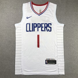 Camiseta James Harden #1 Los Angeles Clippers Blanco