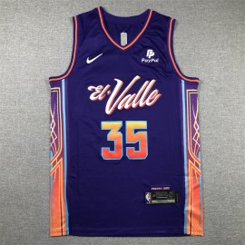 Camiseta Kevin Durant #35 Phoenix Suns 2024 Púrpura City Edition