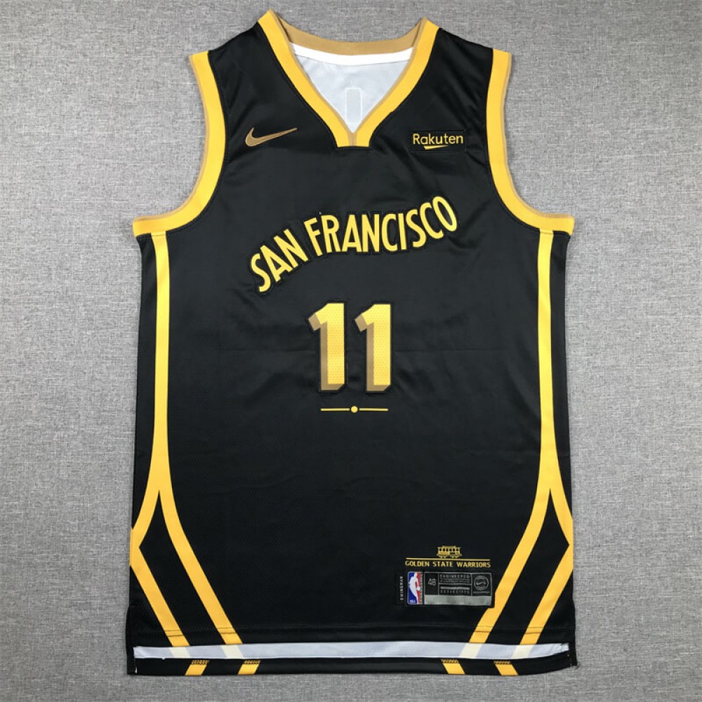 Camiseta Klay Thompson #11 Golden State Warriors 2024 City Edition Negro Camiseta Klay Thompson #11 Golden State Warriors 2024 City Edition Negro