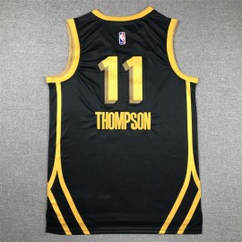 Camiseta Klay Thompson #11 Golden State Warriors 2024 City Edition Negro Camiseta Klay Thompson #11 Golden State Warriors 2024 City Edition Negro