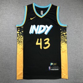Camiseta Pascal Siakam #43 Indiana Pacers 2024 City Edition Negro