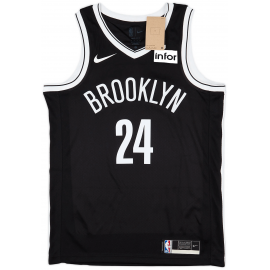 Camiseta Rondae Hollis-Jefferson Brooklyn Nets 2019/20 Negro Fan Edition