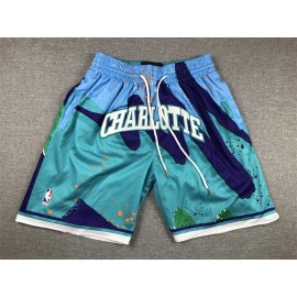Pantalon Corto De Bolsillo Charlotte Hornets Swingman Azul