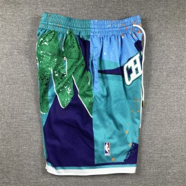 Pantalon Corto De Bolsillo Charlotte Hornets Swingman Azul Pantalon Corto De Bolsillo Charlotte Hornets Swingman Azul