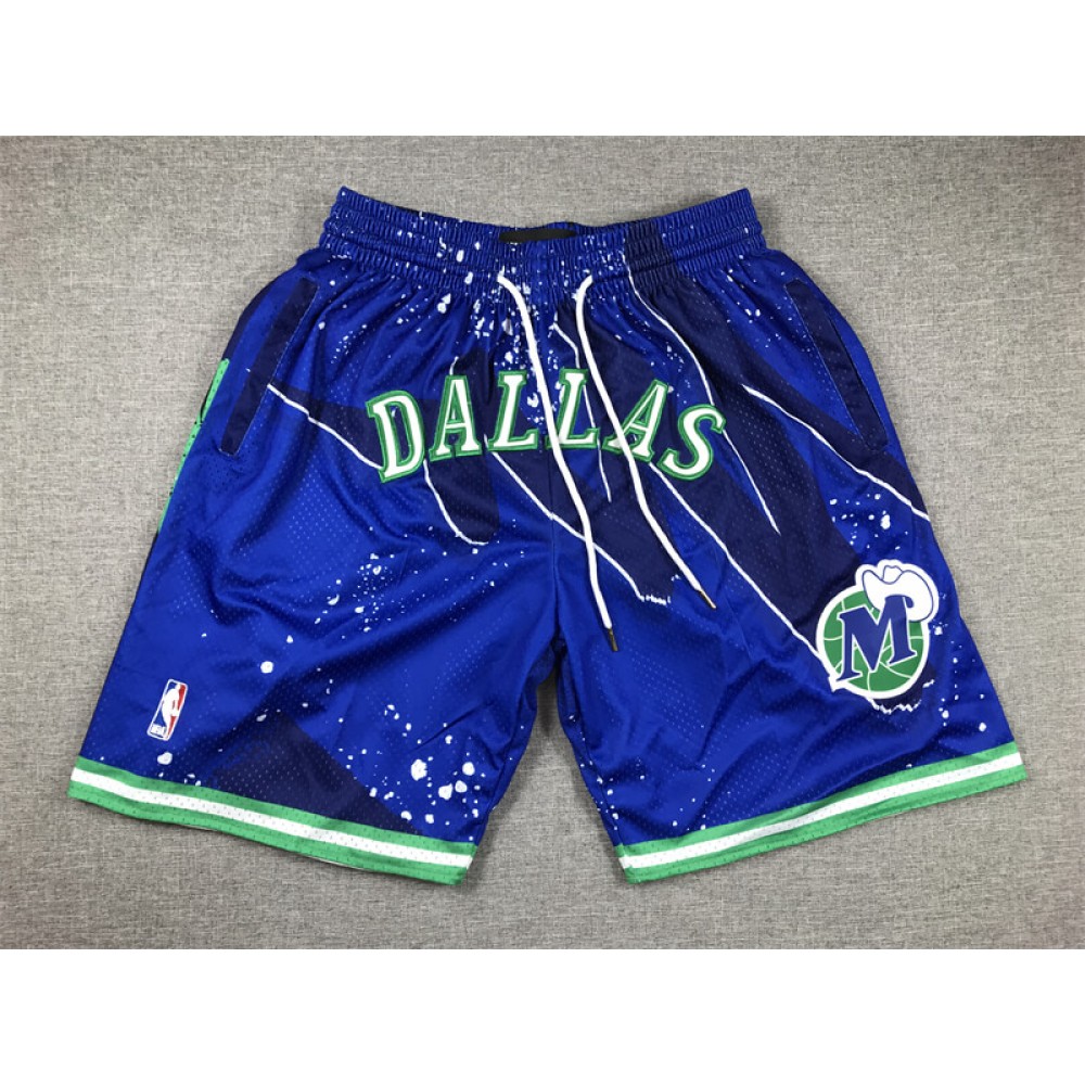 Pantalon Corto de Bolsillo Dallas Mavericks Swingman Azul