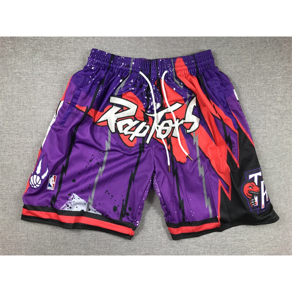 Pantalon Corto De Bolsillo Toronto Raptors Swingman Púrpura