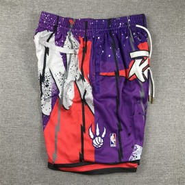 Pantalon Corto De Bolsillo Toronto Raptors Swingman Púrpura