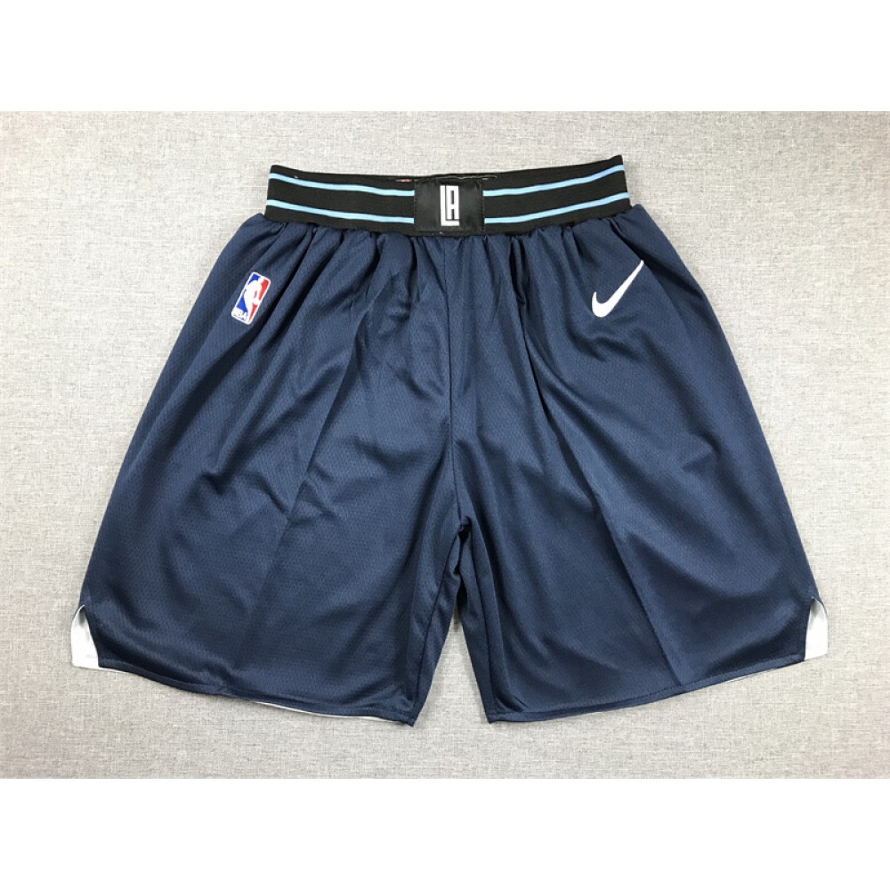 Pantalon Corto Los Angeles Clippers 2024 City Edition Azul Oscuro Pantalon Corto Los Angeles Clippers 2024 City Edition Azul Oscuro
