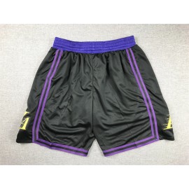 Pantalon Corto Los Angeles Lakers 2024 City Edition Negro Pantalon Corto Los Angeles Lakers 2024 City Edition Negro