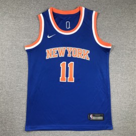 Camiseta Jalen Brunson #11 New York Knicks Azul Niño Camiseta Jalen Brunson #11 New York Knicks Azul Niño