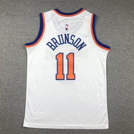 Camiseta Jalen Brunson #11 New York Knicks Blanco Niño Camiseta Jalen Brunson #11 New York Knicks Blanco Niño