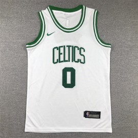 Camiseta Jayson Tatum #0 Boston Celtics Edición 75 Aniversario Blanco Niño Camiseta Jayson Tatum #0 Boston Celtics Edición 75 Aniversario Blanco Niño