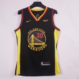 Camiseta Stephen Curry #30 Golden State Warriors 2024 Negro