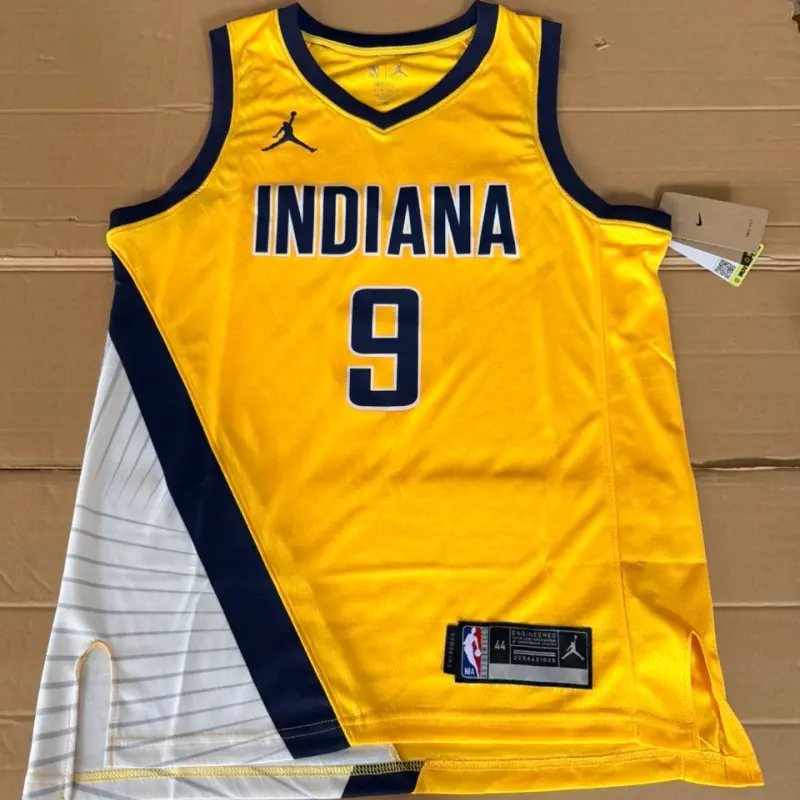 Camiseta T.J. Mcconnell #9 Indiana Pacers 2022/23 City Edition Amarillo