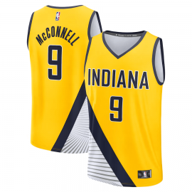 Camiseta T.J. Mcconnell #9 Indiana Pacers 2022/23 City Edition Amarillo