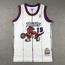 Camiseta Vince Carter #15 Toronto Raptors Blanco Niño Camiseta Vince Carter #15 Toronto Raptors Blanco Niño
