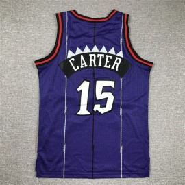 Camiseta Vince Carter #15 Toronto Raptors Púrpura Niño Camiseta Vince Carter #15 Toronto Raptors Púrpura Niño