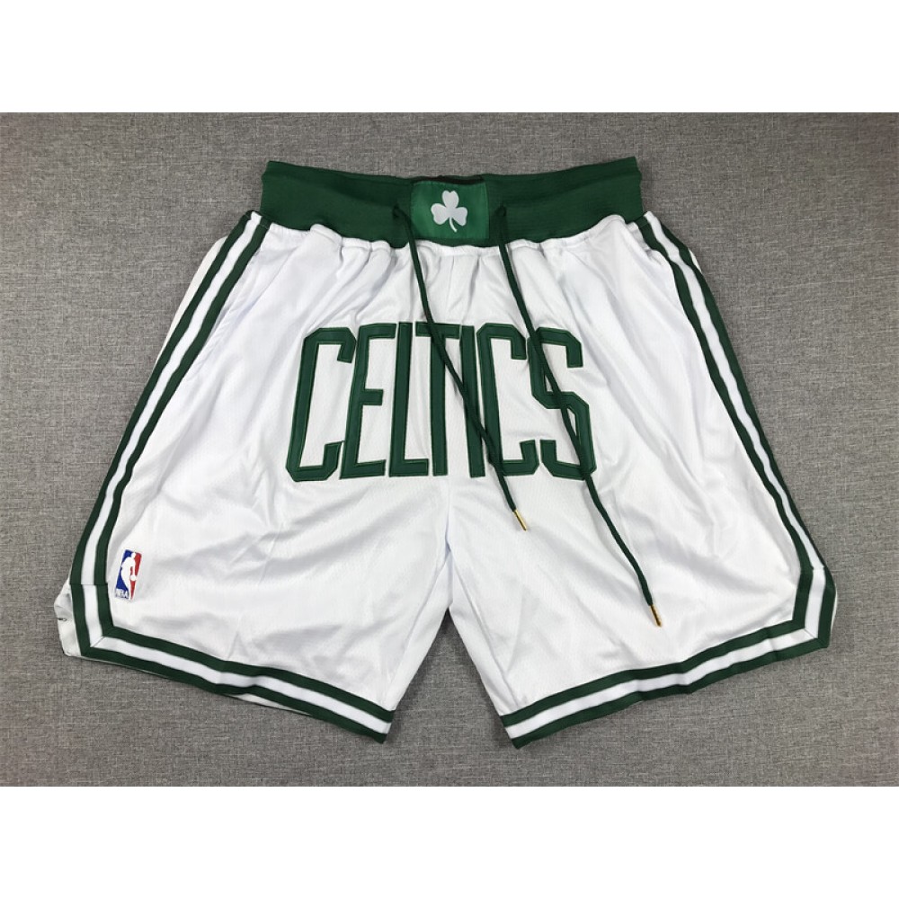 Pantalon Corto De Bolsillo Boston Celtics City Edition Blanco Pantalon Corto De Bolsillo Boston Celtics City Edition Blanco