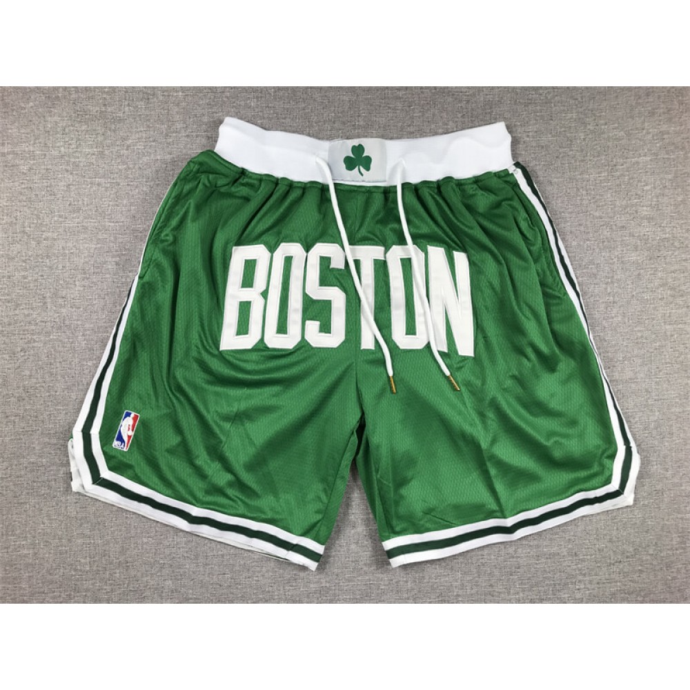 Pantalon Corto De Bolsillo Boston Celtics Verde