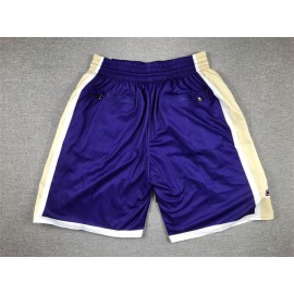 Pantalon Corto De Bolsillo Kobe Bryant #24 Hall Of Fame Púrpura Pantalon Corto De Bolsillo Kobe Bryant #24 Hall Of Fame Púrpura