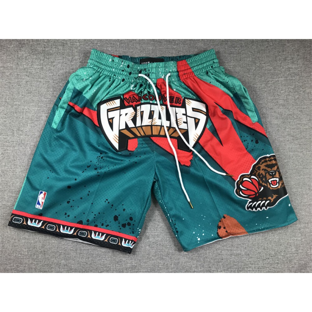 Pantalón Corto De Bolsillo Memphis Grizzlies Swingman Verde