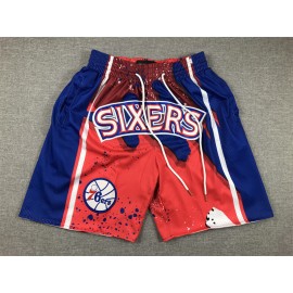 Pantalon Corto De Bolsillo Philadelphia 76ers Swingman Rojo