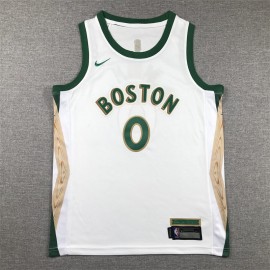 Camiseta Jayson Tatum #0 Boston Celtics 2024 Blanco City Edition Niño Camiseta Jayson Tatum #0 Boston Celtics 2024 Blanco City Edition Niño