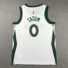 Camiseta Jayson Tatum #0 Boston Celtics 2024 Blanco City Edition Niño Camiseta Jayson Tatum #0 Boston Celtics 2024 Blanco City Edition Niño