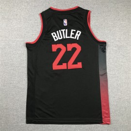 Camiseta Jimmy Butler #22 Miami Heat 2024 Negro City Edition Niño Camiseta Jimmy Butler #22 Miami Heat 2024 Negro City Edition Niño