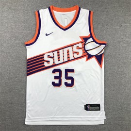 Camiseta Kevin Durant #35 Phoenix Suns 2024 Blanco Niño Camiseta Kevin Durant #35 Phoenix Suns 2024 Blanco Niño