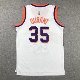 Camiseta Kevin Durant #35 Phoenix Suns 2024 Blanco Niño Camiseta Kevin Durant #35 Phoenix Suns 2024 Blanco Niño