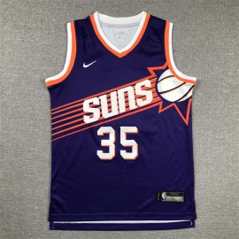Camiseta Kevin Durant #35 Phoenix Suns 2024 Púrpura Niño Camiseta Kevin Durant #35 Phoenix Suns 2024 Púrpura Niño