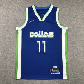 Camiseta Kyrie Irving #11 Dallas Mavericks 2023 City Edition Azul Niño Camiseta Kyrie Irving #11 Dallas Mavericks 2023 City Edition Azul Niño