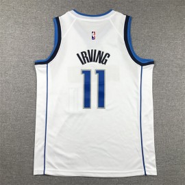 Camiseta Kyrie Irving #11 Dallas Mavericks 2023 Blanco Niño Camiseta Kyrie Irving #11 Dallas Mavericks 2023 Blanco Niño