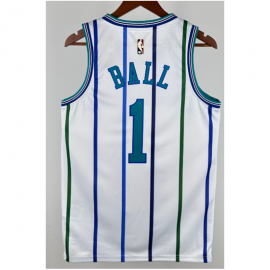 Camiseta LaMelo Ball #1 Charlotte Hornets 18/19 Classic Edition Blanco Camiseta LaMelo Ball #1 Charlotte Hornets 18/19 Classic Edition Blanco