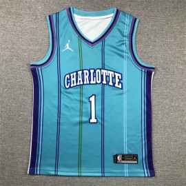 Camiseta LaMelo Ball #1 Charlotte Hornets 2024 Edición Clásico Verde Niño Camiseta LaMelo Ball #1 Charlotte Hornets 2024 Edición Clásico Verde Niño