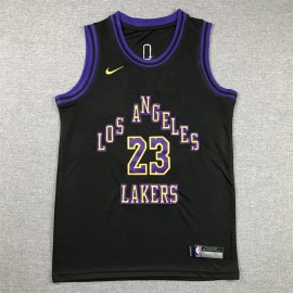 Camiseta LeBron James #23 Los Angeles Lakers 2024 City Edition Niño Camiseta LeBron James #23 Los Angeles Lakers 2024 City Edition Niño