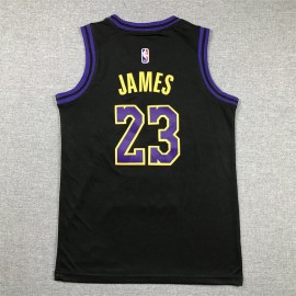 Camiseta LeBron James #23 Los Angeles Lakers 2024 City Edition Niño Camiseta LeBron James #23 Los Angeles Lakers 2024 City Edition Niño