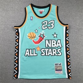 Camiseta Michael Jordan #23 All Star 1996 Azul Claro Mitchell & Ness Niño Camiseta Michael Jordan #23 All Star 1996 Azul Claro Mitchell & Ness Niño