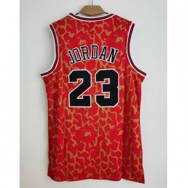 Camiseta  Michael Jordan #23 Chicago Bulls Final Retro Rojo Camiseta  Michael Jordan #23 Chicago Bulls Final Retro Rojo